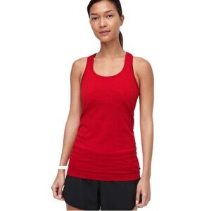 Lululemon Swiftly Tech Plus Size 20 Dark Cherry Red Racerback Tank Top‎